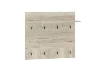 Вешалка 900 ПМ-10, Мале (900*250*800) Дуб галифакс белый, 50509