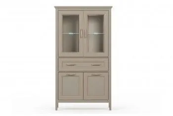 Шкаф-витрина Классик REG2W2D1S/170 с подсветкой