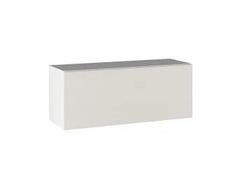 Шкаф АГ-90 (360), Виста (900*316*360) Экокожа Белый, 26235