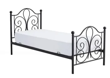 Кровать HALMAR PANAMA (черный) 90/200