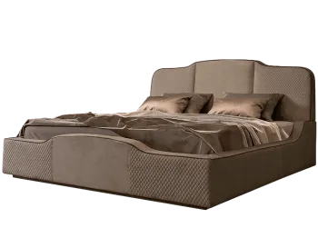 Кровать Paradise 1,8 м, с подъемным механизмом (пепельно-коричневый) Sweet dreams PS501-180[3]