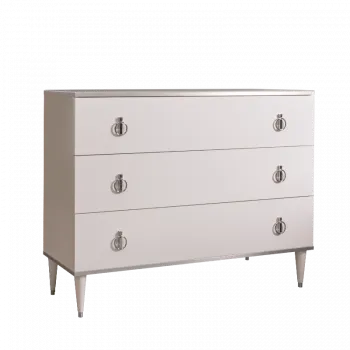 Комод Римини (слоновая кость серебро) РМКМ-1 - Выставка Балашиха