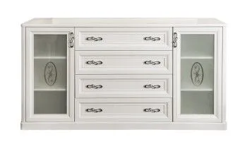 Комод Мишель белый матовый (гостиная) - Выставка Балашиха