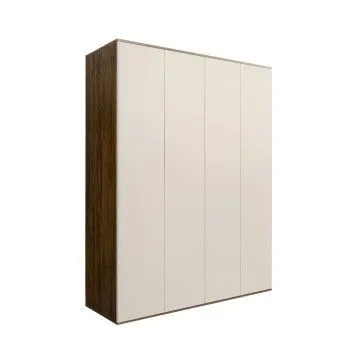 Шкаф 4-х дверный Bogemia Woodline Air (Слоновая кость) БМШ2/4(0)
