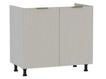 Стол под мойку СМ-90, Монза (900*520*820) Экокожа Бежевый, 23112