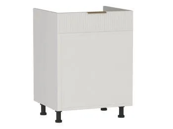 Стол под мойку СМ-60, Берта (600*525*820) Экокожа Белый, 25314