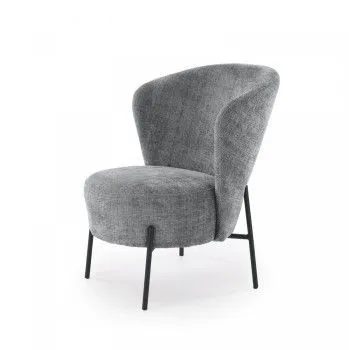 Кресло Halmar CEZAR (серый)