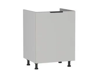 Стол под мойку СМ-60, Ватель (600*520*820) Экокожа Белый, 23909