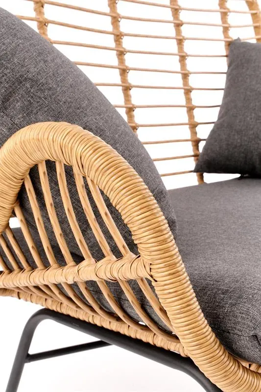 Софа Halmar IKARO XL (натуральный/черный) | изображение 12
