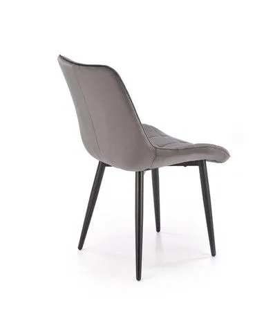 Стул кухонный Halmar K580 (серый/черный) | изображение 1