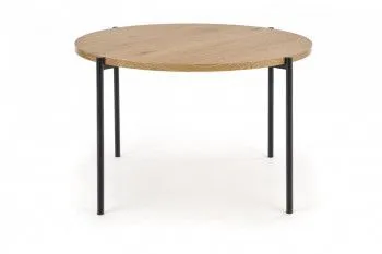 Стол обеденный Halmar MORGAN (дуб золотой, черный)