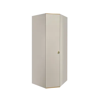 Шкаф угловой Римини (Слоновая кость/Золото) РМШУ2/1