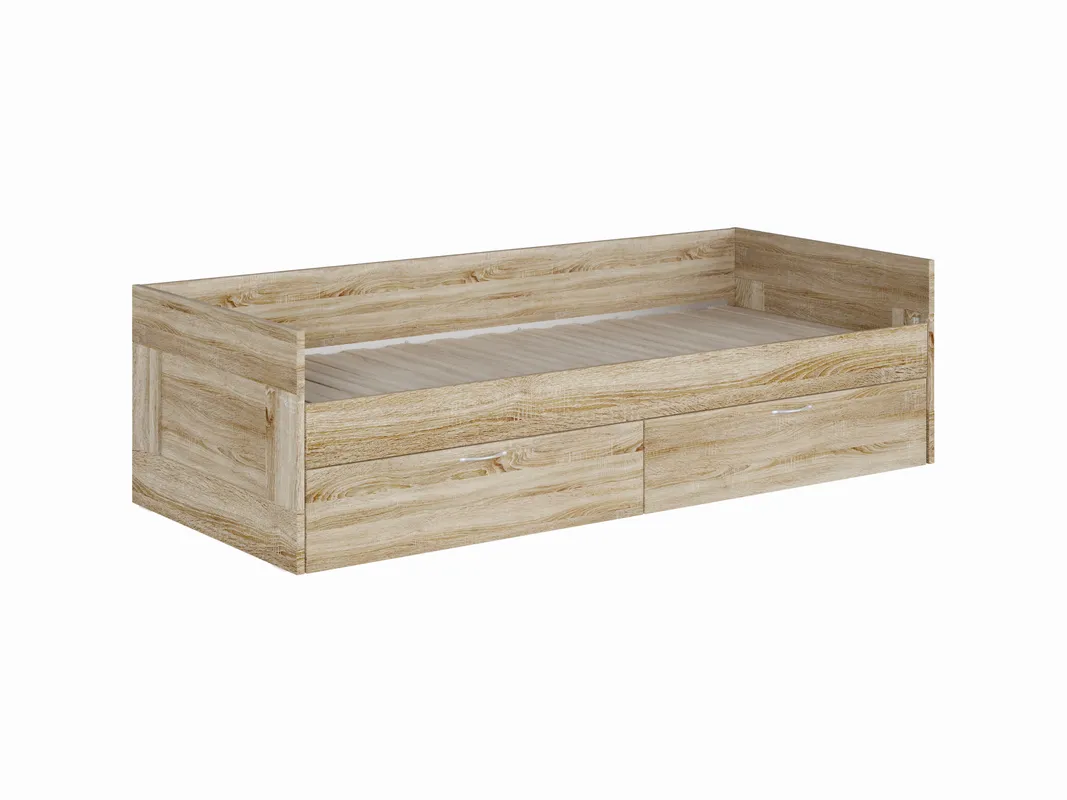 Балашиха - БРИМНЭС / СИРИУС кровать раздвижная ИКЕА / IKEA 80х200 сонома