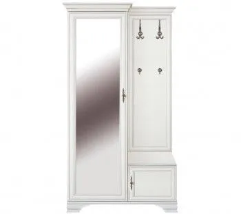 Шкаф с вешалкой Кентаки PPK/110L белый