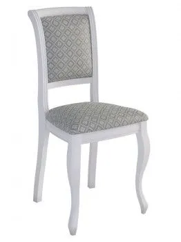 Стул Дионис (Белый/ ткань Santa Izumrud)