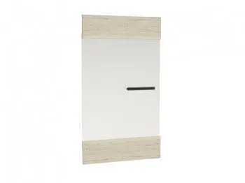 Дверь со стеклом М-8 для пенал М-3 и М-4, Мале (560*20*952) Дуб галифакс белый, 31211