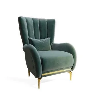Кресло Замира оливковый