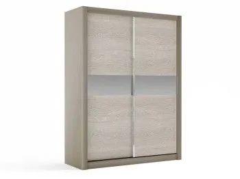 Шкаф-купе 2-х дверный, Лацио (1752*630*2300) Серый камень, 11009