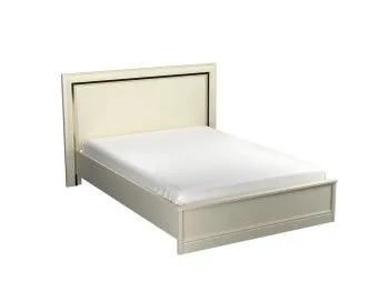 Кровать (каркас) 1400, Сиена (1690*2110*1100) Береза бежевая, 12305