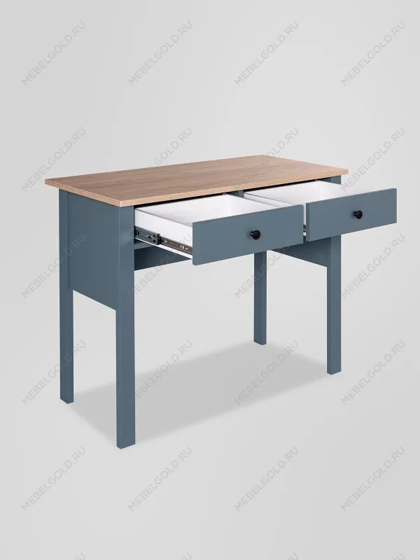 Стол туалетный Сага, 92х45, темно-бирюзовый/ясень | изображение 7