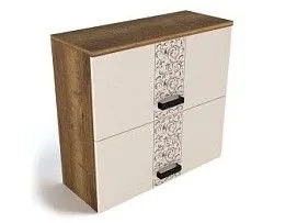 Шкаф горизонтальный ШГ-80Г, Адель (800*320*742) Кашемир, 20128