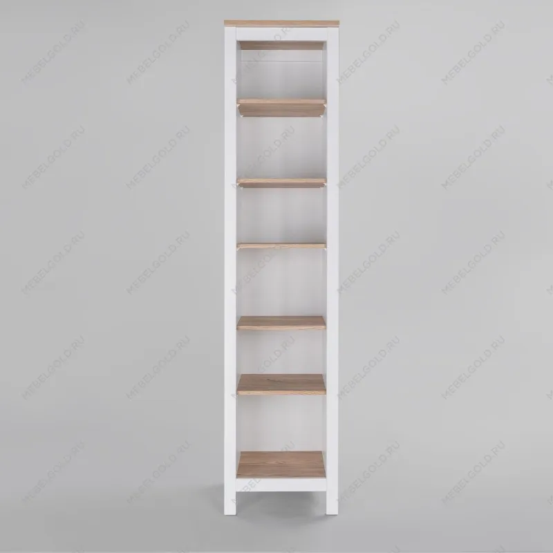 САГА стеллаж 50 белый/ясень | изображение 2