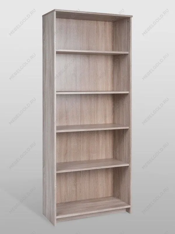 Стеллаж Сириус, 5 полок, 78х35х190 см, дуб сонома | изображение 9