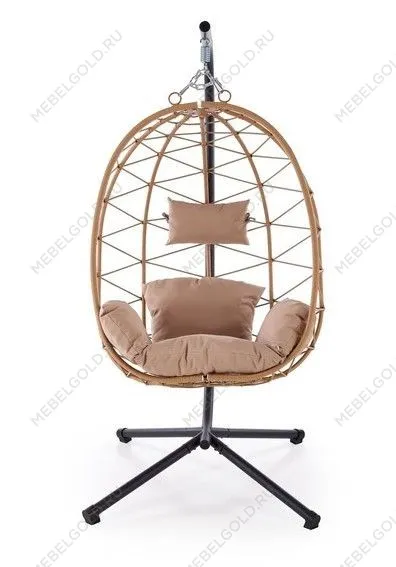 Кресло садовое Halmar SNAKE (натуральный/бежевый) | изображение 7