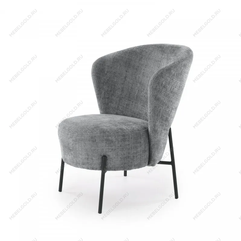 Кресло Halmar CEZAR (серый)