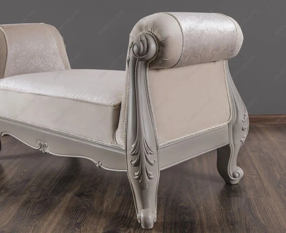 Оттоманка Мокко с двумя подлокотниками серый камень | изображение 7