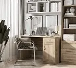 КАСТОР (KULLEN) стол письменный ИКЕА / IKEA 116х65 сонома | изображение 4