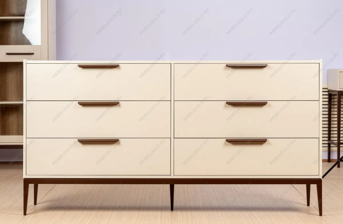 Комод 6 ящиков MARANTA (Кремовый) | изображение 4