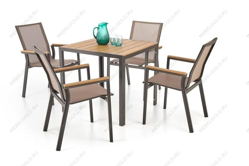 Стул Halmar FIERRO (черный/серый/коричневый) | изображение 13