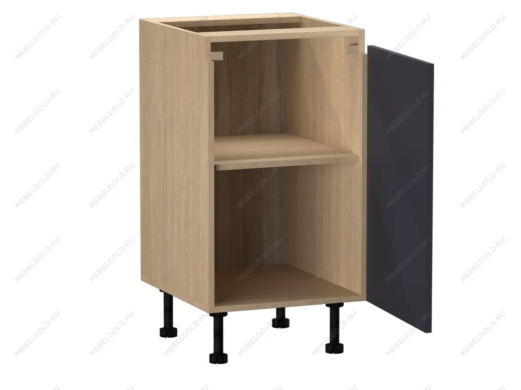 Стол С-45, Женева (450*520*870) Дуб Палермо/Синий матовый, 22504 | изображение 1