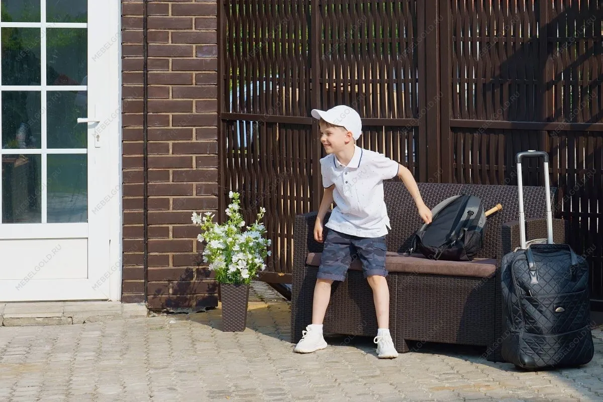 Комплект мебели Arizona Set, венге (на 4 персоны) | изображение 4