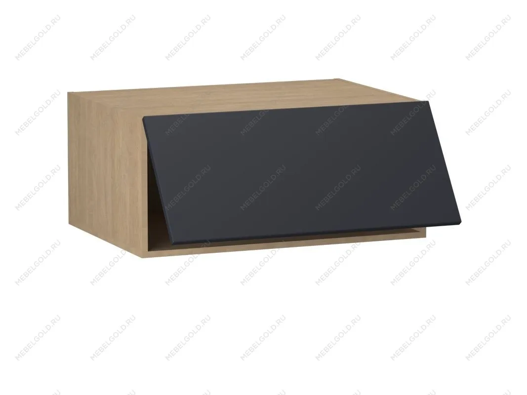 Шкаф АГ-80, Женева (800*586*360) Дуб Палермо/Синий матовый, 22530 | изображение 1