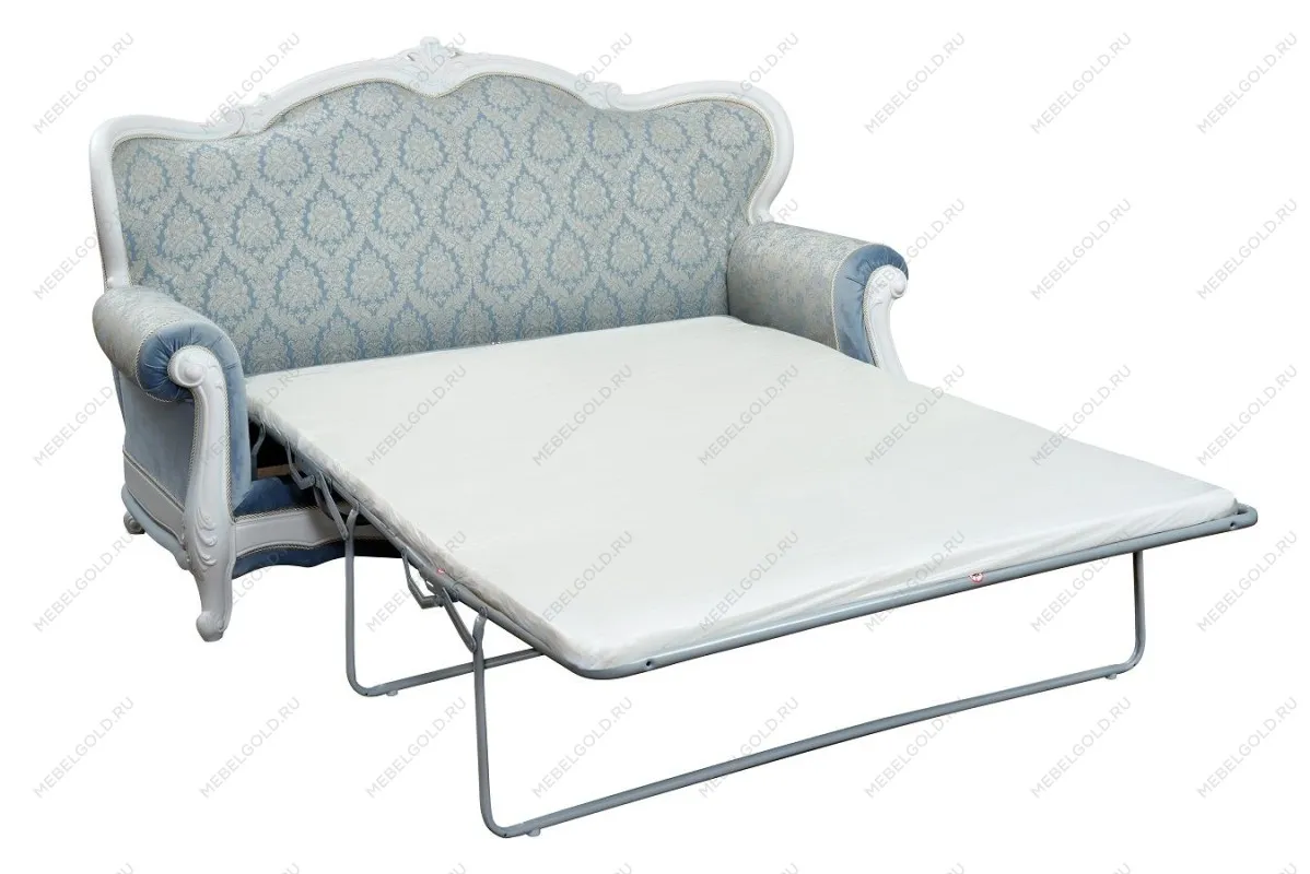 м. Марьина Роща - Диван Мишель 3х местный белый матовый | изображение 2