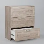 Комод Сириус, 3 ящика, 78х41х94 см, дуб сонома | изображение 8