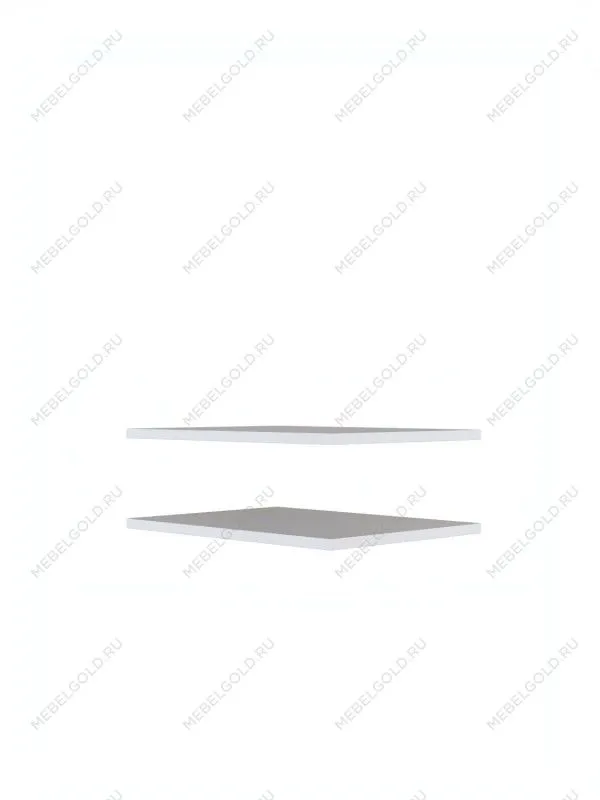 Комплект полок шкафа МОБИ (MOBI) POL/50/35 (2 шт.) к шкафу REG/50, белый