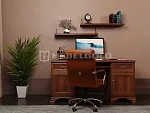 Стол письменный Кентаки BIU2D2S каштан | изображение 1