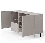 Комод Halmar PAXOS KM-1 (кашемир/черный) | изображение 5