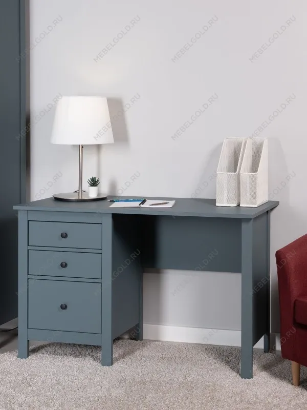 Стол письменный Сага, 120х56, темно-бирюзовый | изображение 1