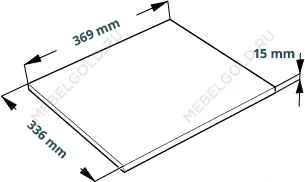 КАЛЛАКС / ФОРА Полка ИКЕА / IKEA 4.1, ДСП, цвет белый | изображение 2