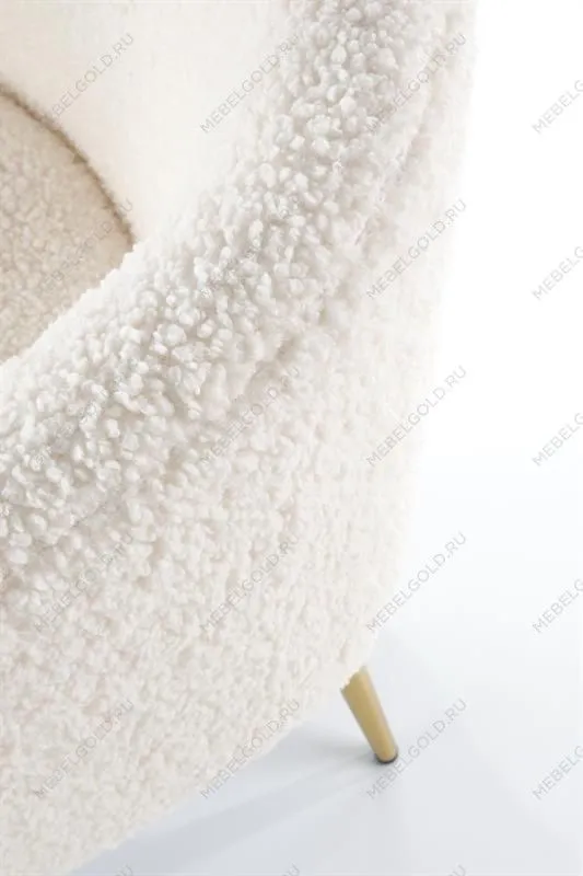 Кресло Halmar GRIFON (кремовый/золотой) | изображение 6