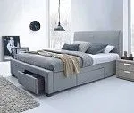 Кровать Halmar MODENA 160 (серый) | изображение 5