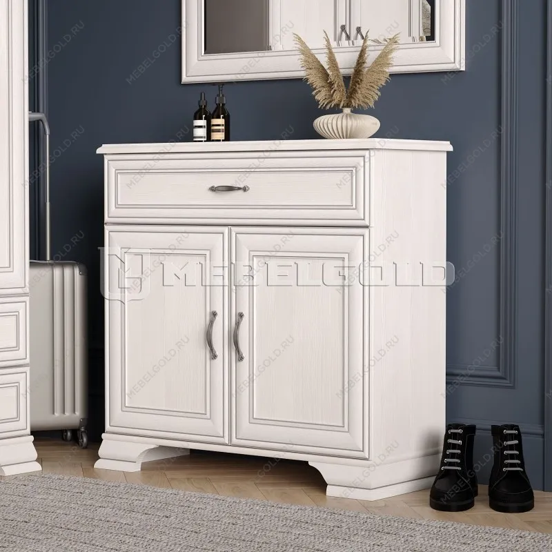 Лобня - Тумба Тиффани 2D1S вудлайн кремовый | изображение 2