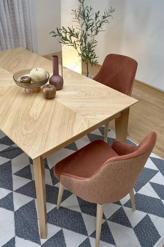 Стол обеденный Halmar EDMONDO 160 раскладной (дуб) | изображение 14