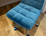 Кресло компьютерное SIGNAL Q-020 VELVET (бирюзовый) | изображение 3