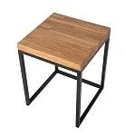 Стол кофейный Лайтборт Loft (Дуб/каркас чёрный) | изображение 2