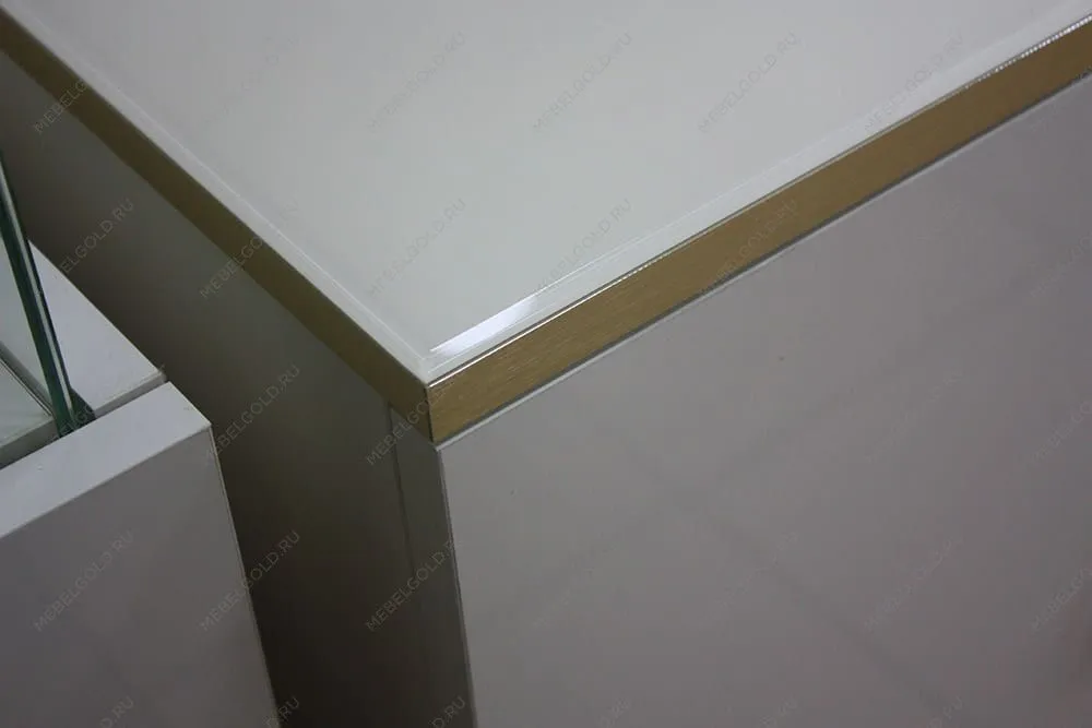 Витрина 1-ств. (правая) Римини СОЛО (белый золото) РМВ1-1С (s) - Выставка Балашиха | изображение 2